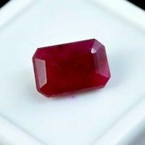5.10 Ct  Emerald Cut Certified Utah Beryl B